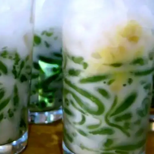 Hình ảnh Chè đậu xanh đánh bánh lọt