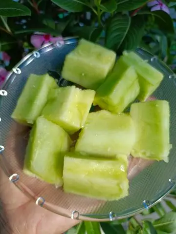 Hình ảnh dưa gang dầm sữa 