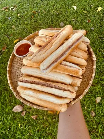 Hình ảnh Bánh mỳ que nhân pate Hải Phòng