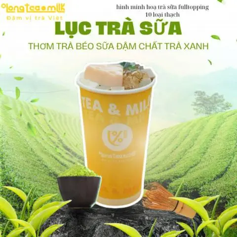 Hình ảnh O/o long lục trà sữa