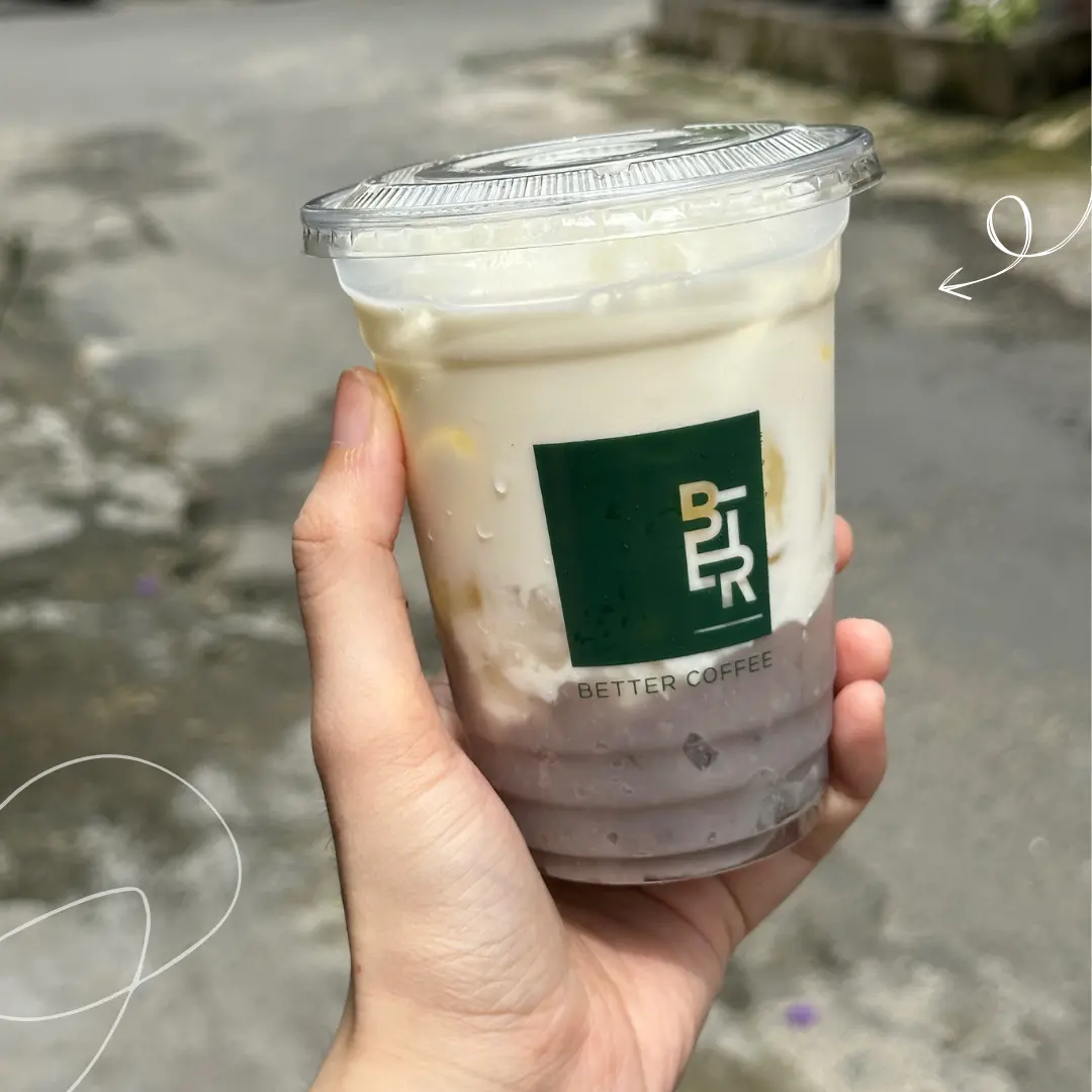 Hình ảnh Latte khoai môn tươi