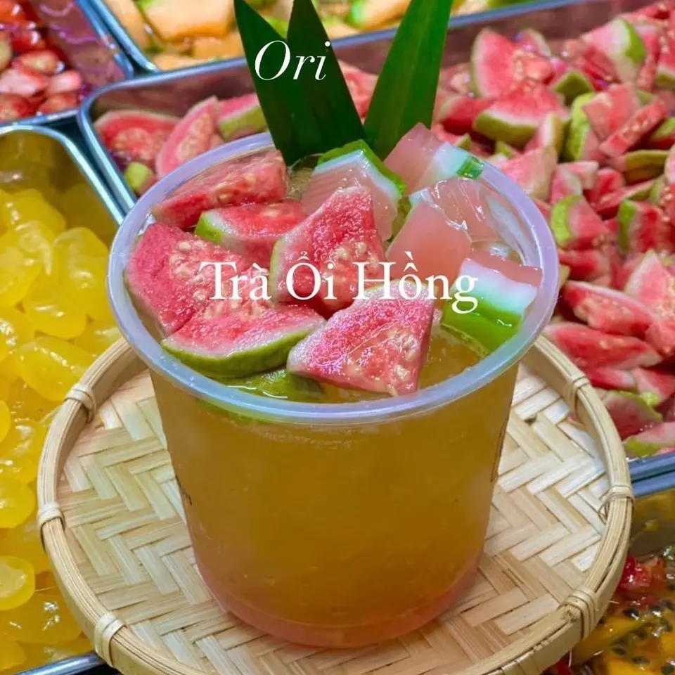 Hình ảnh Trà ổi hồng - Ly khổng lồ 700ml