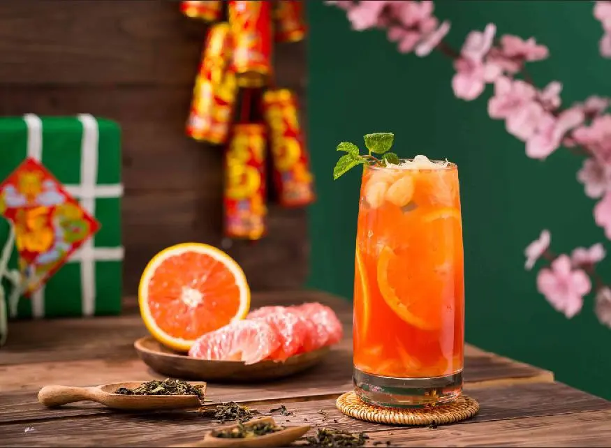 Hình ảnh TRÀ BƯỞI HỒNG