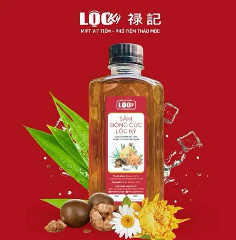 Hình ảnh Nước sâm bông cúc lộc ký