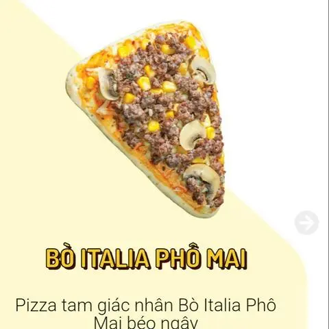 Hình ảnh Pizza Bò ý phô mai
