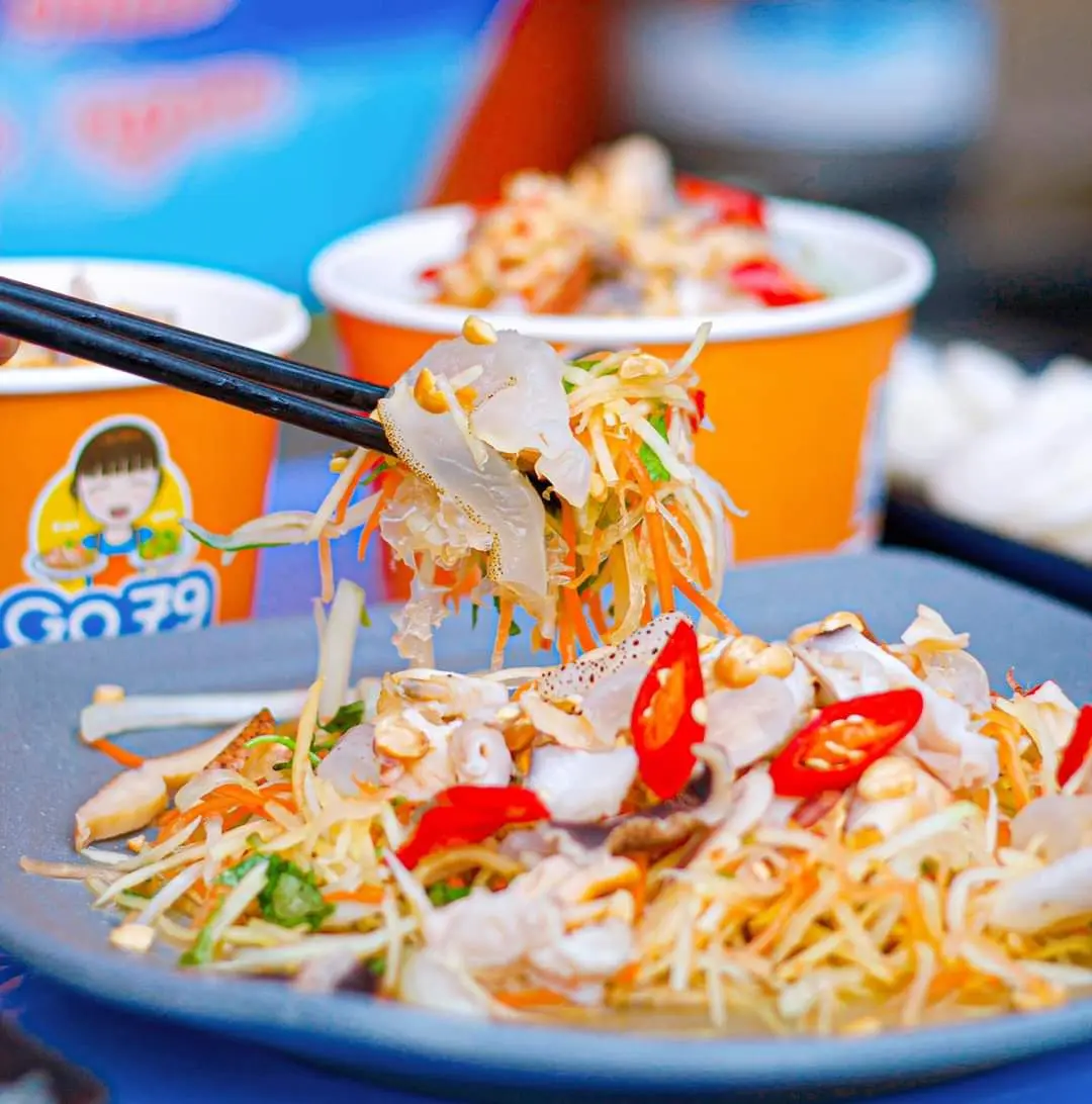 Hình ảnh GỎI ỐC LỚN THẬP CẨM SIÊU CẤP  COCA