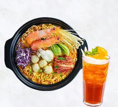 Hình ảnh 1 MÌ CAY TỰ CHỌN - 1 LY TRÀ ĐÀO