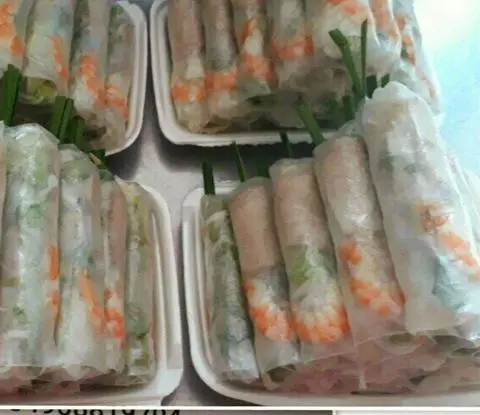 Hình ảnh 10 cuốn tôm thịt