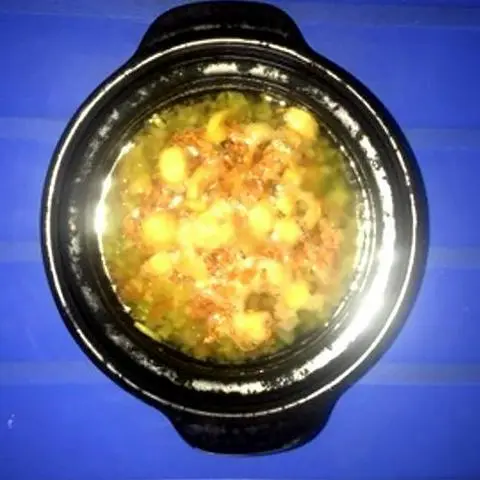 Hình ảnh Cơm cháy cá mặn mỡ hành