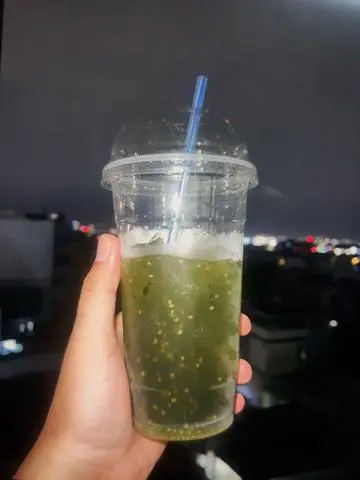 Hình ảnh Trà Tắc Thái Xanh Hạt Chia