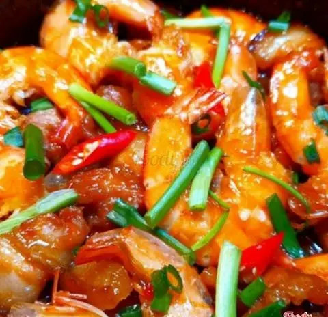 Hình ảnh Ba rọi rim tôm