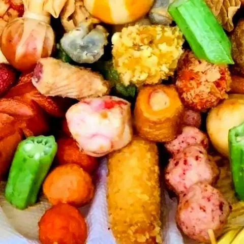 Hình ảnh Mẹt viên chiên - size S + 1 trà tắc
