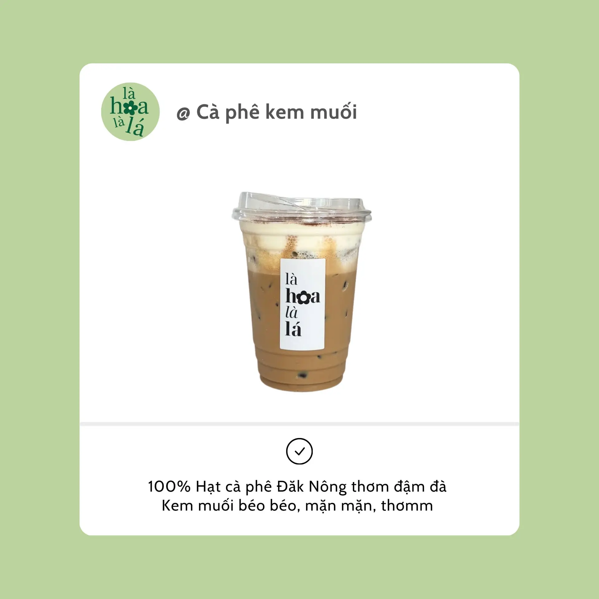 Hình ảnh Cafe Kem Muối Béo