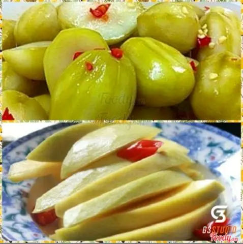 Hình ảnh Xoài+Cóc Ngâm Chua Ngọt(200gr)