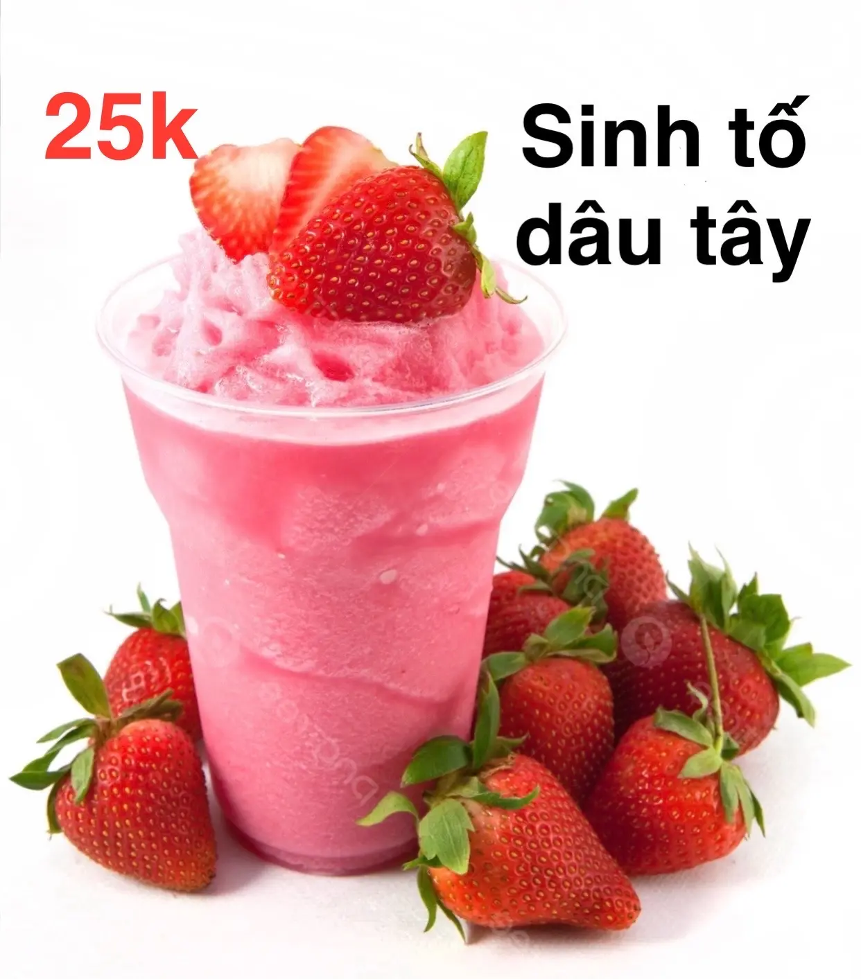 Hình ảnh Sinh tố dâu tây