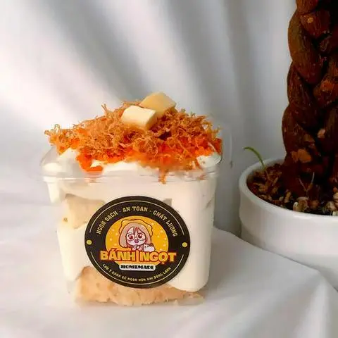 Hình ảnh Bánh bông lan trứng muối nhỏ