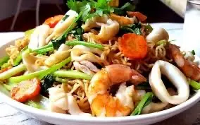Hình ảnh Mì xào hải sản