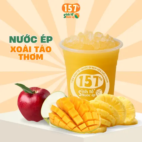 Hình ảnh Nước ép xoài táo thơm