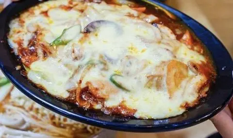 Hình ảnh Bạch tuộc sốt cay phomai