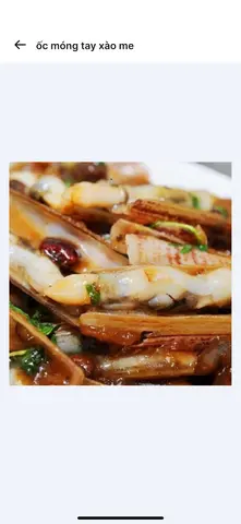 Hình ảnh móng tay xào me