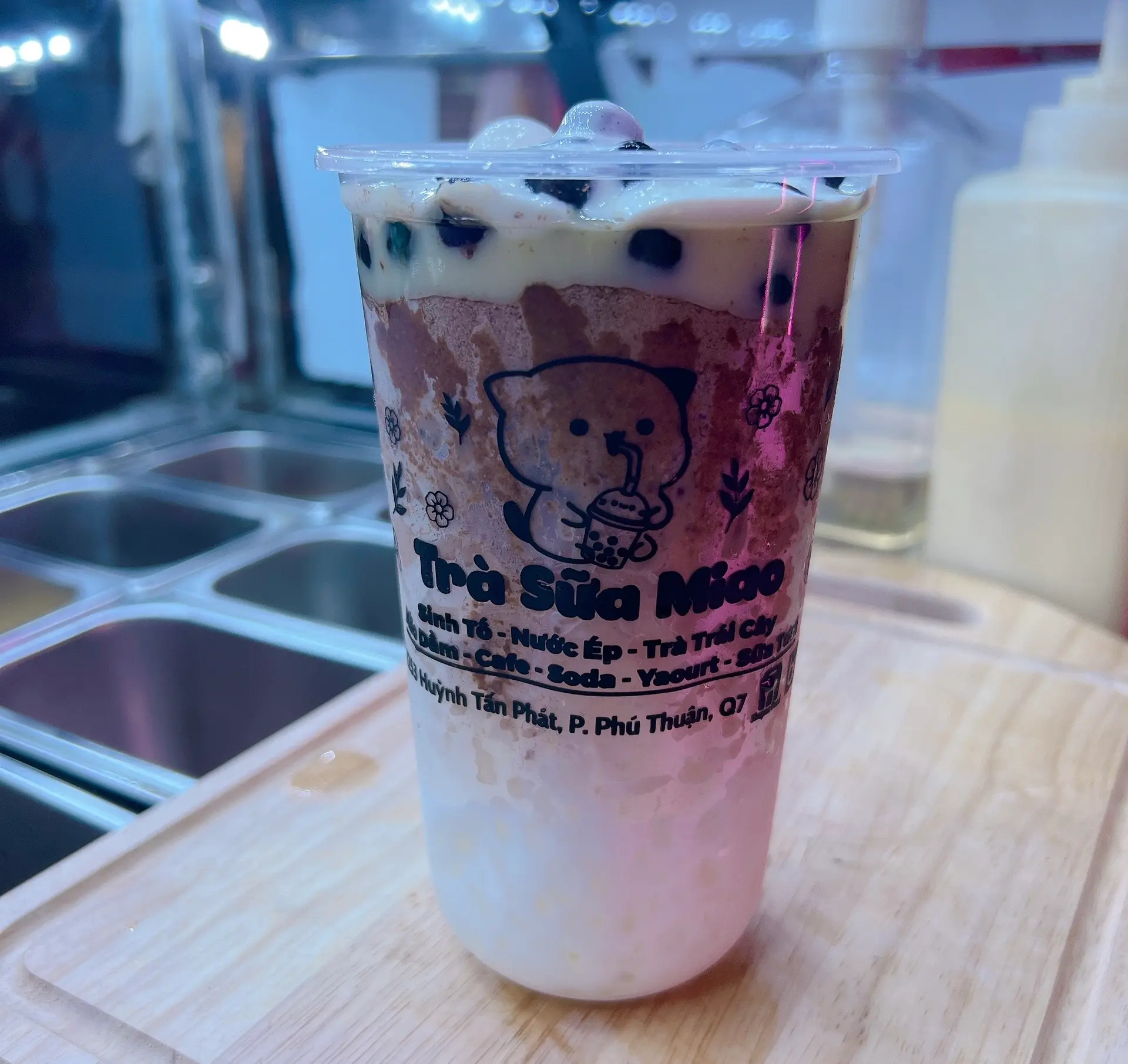 Hình ảnh Milo Dầm Trân Châu Thạch Trái Cây