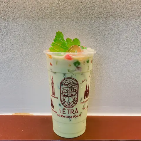 Hình ảnh Trà Sữa Olong Lá Nếp