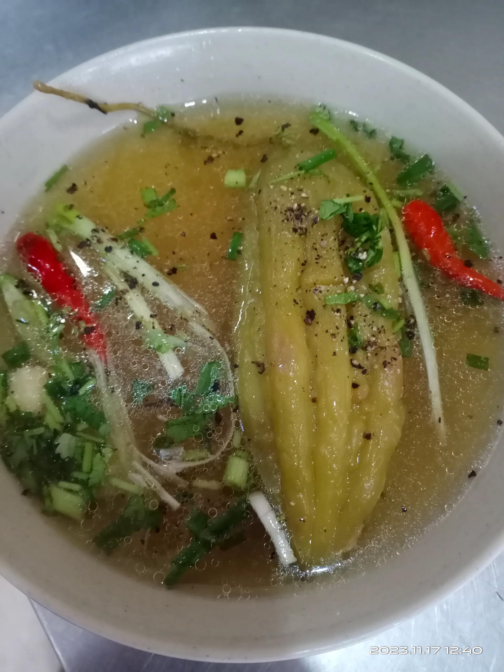 Hình ảnh Canh Khổ Qua