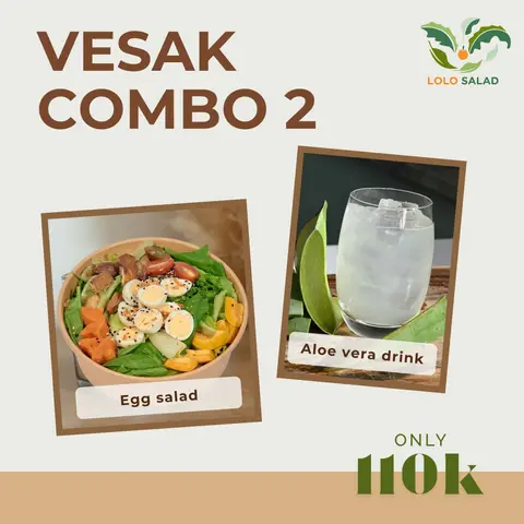 Hình ảnh Combo 2: Egg salad + Aloe vera drink