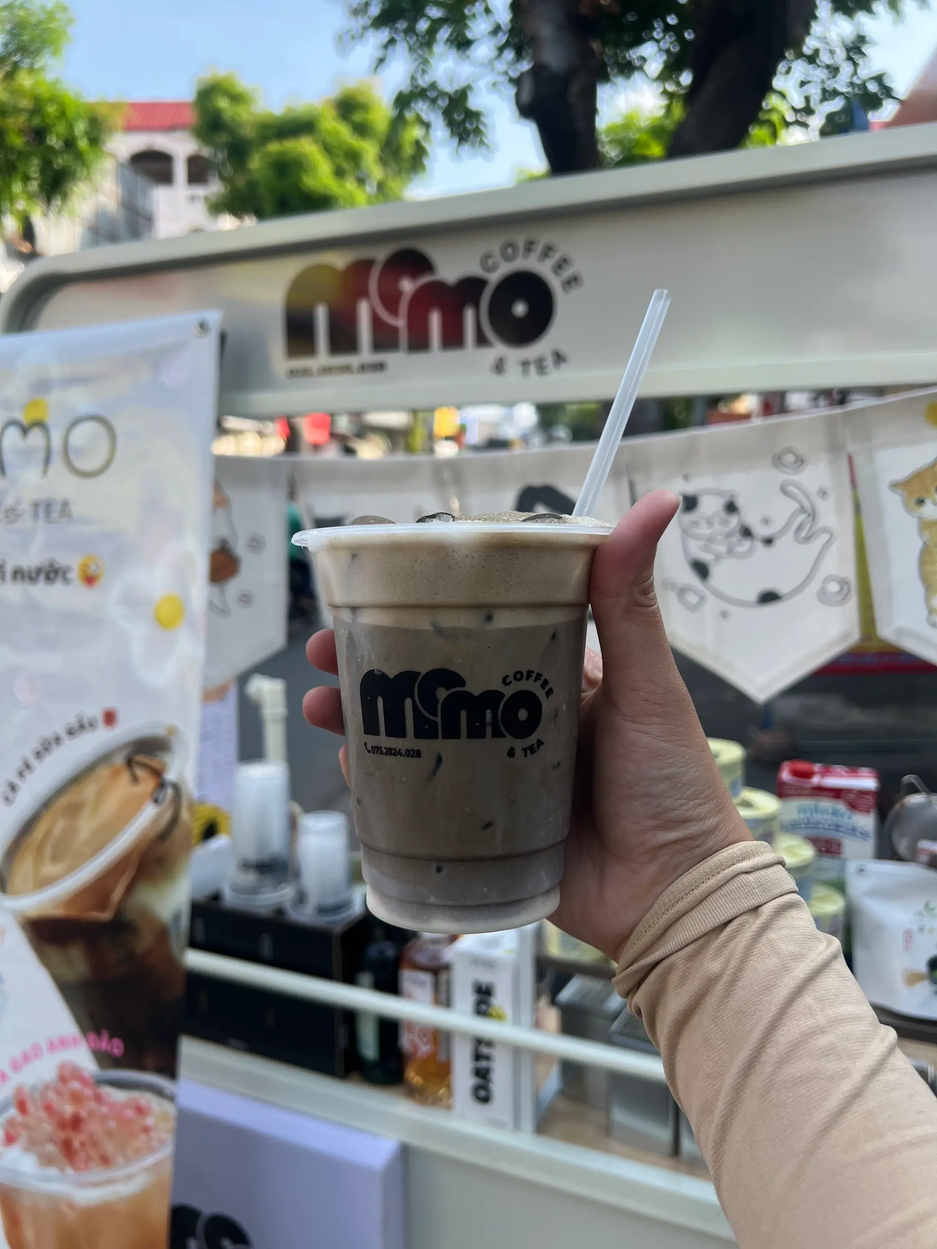 Hình ảnh Houjicha latte