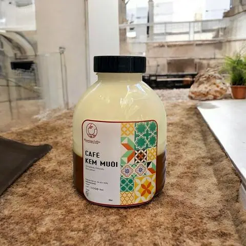 Hình ảnh Cà phê muối chai nhựa 330ml