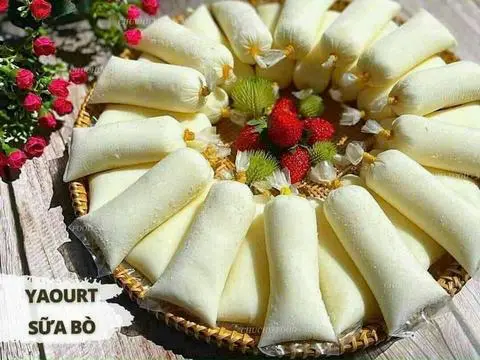 Hình ảnh Set 10 Bịch Sữa Chua Nhà Làm 