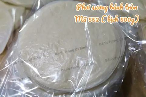 Hình ảnh 500gr Phơi Sương Tròn Mã 552