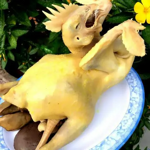 Hình ảnh Gà luộc để nguyên con