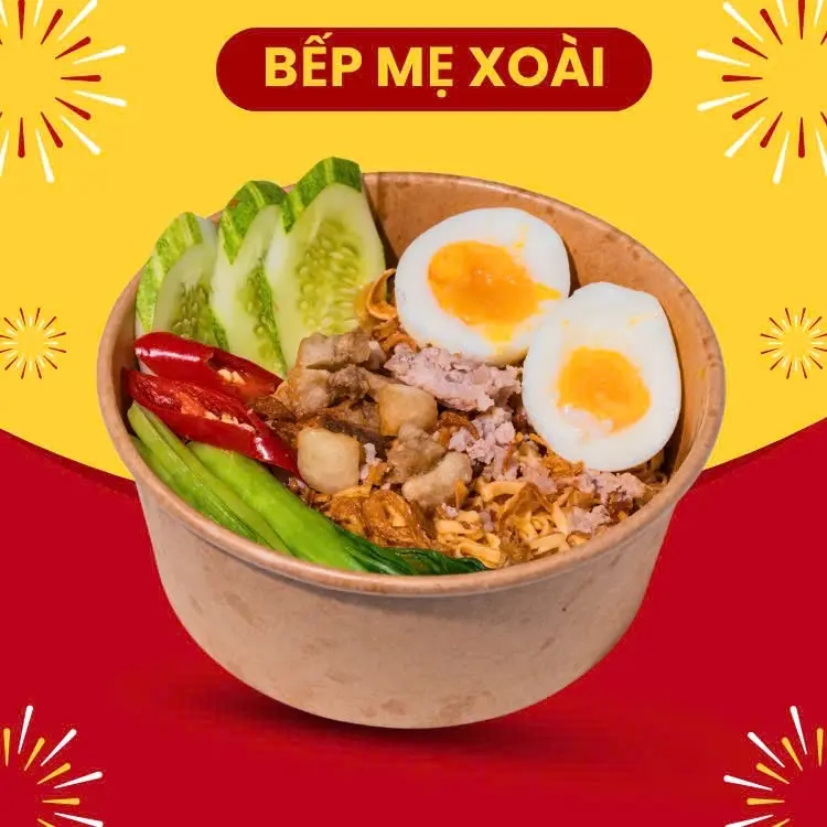 Hình ảnh Mỳ Trộn Trứng Lòng Đào