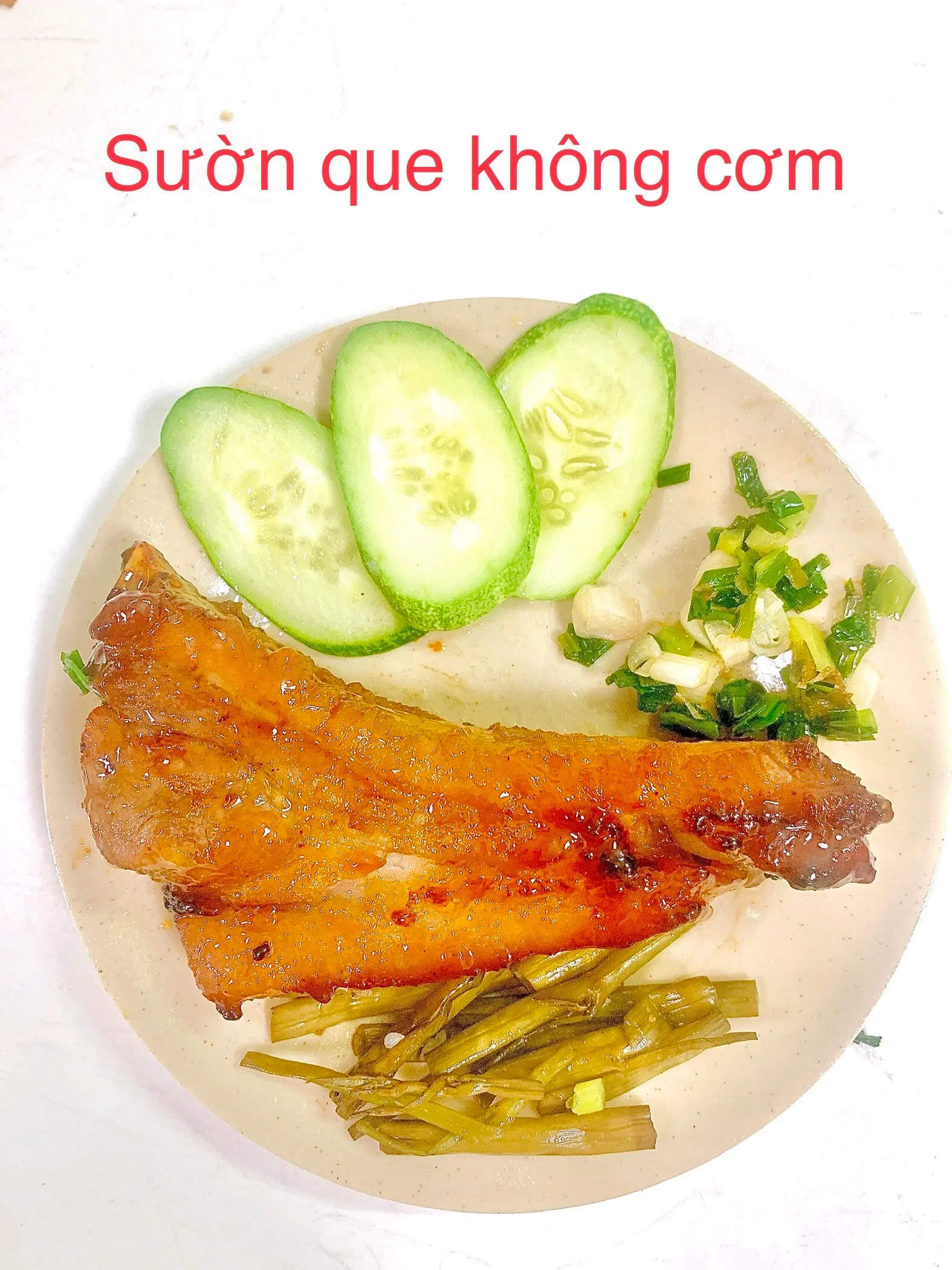 Hình ảnh Sườn Que Không Cơm