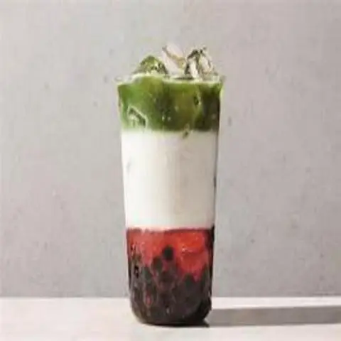 Hình ảnh matcha latte việt quất