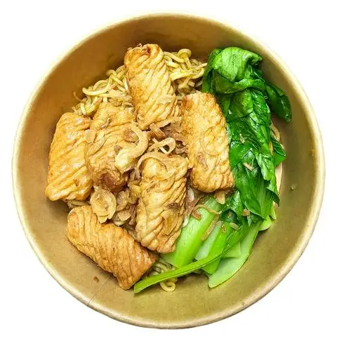Hình ảnh Mì trộn mực xoắn ốc ( như hình )
