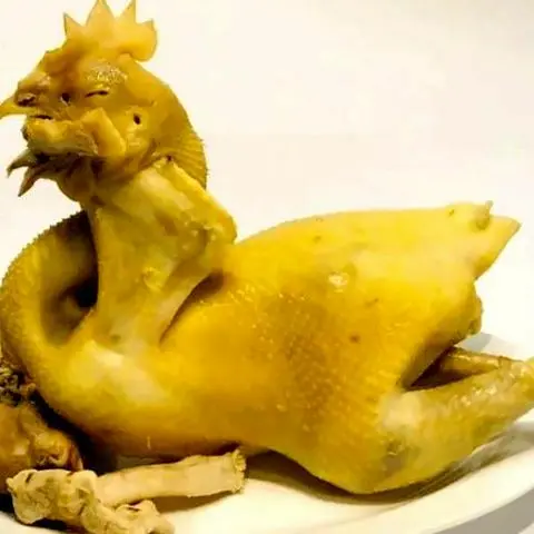 Hình ảnh Gà Luộc Nữa Con