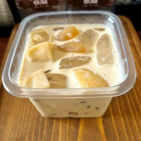 Hình ảnh Chè dừa dầm vị cà phê