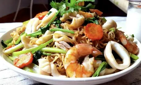 Hình ảnh Mì Xào Hải Sản