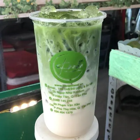 Hình ảnh Matcha sữa gấu