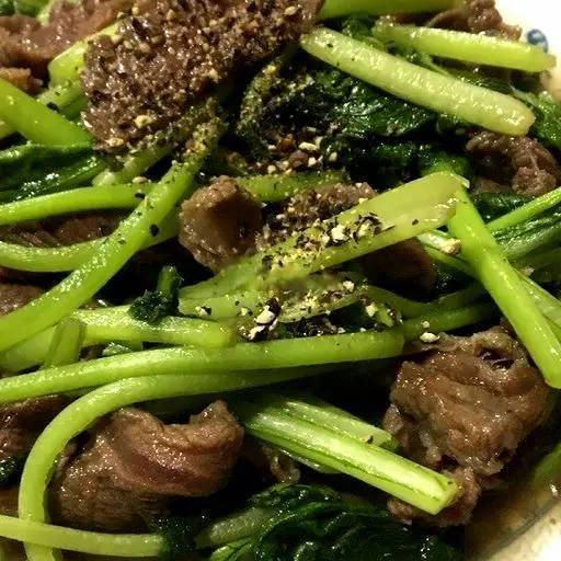 Hình ảnh Bò xào cải ngọt