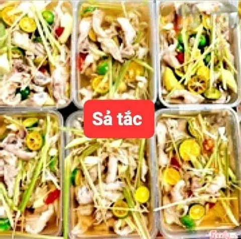 Hình ảnh Chân gà xả, tắc (nhỏ)