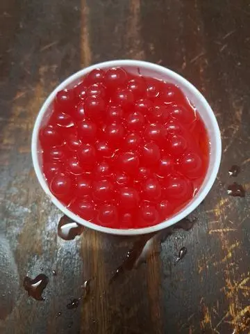 Hình ảnh hạt thủy tinh dâu 