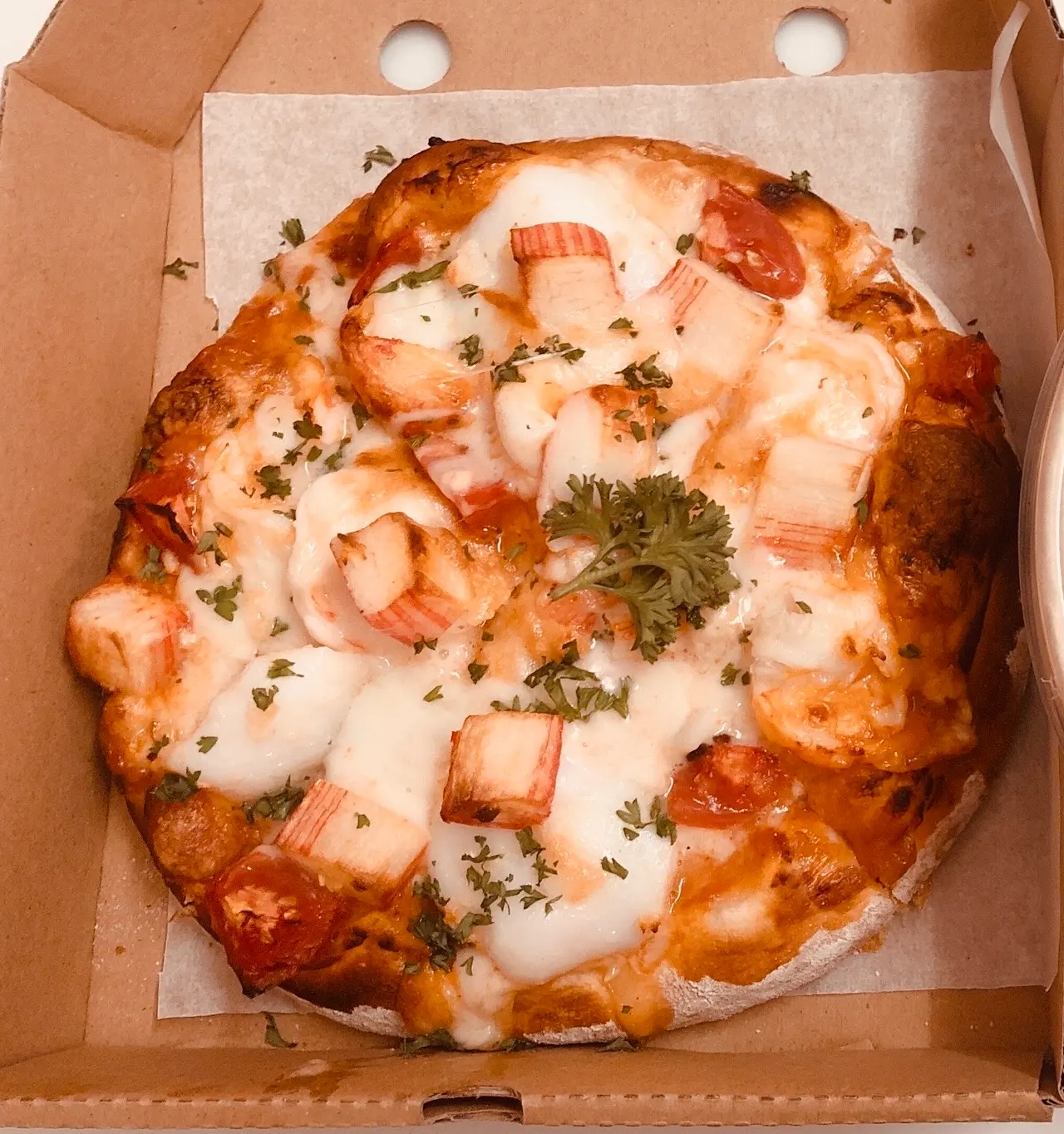 Hình ảnh Pizza thanh cua size S