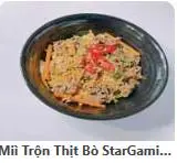 Hình ảnh Mì Trộn Thịt Bò