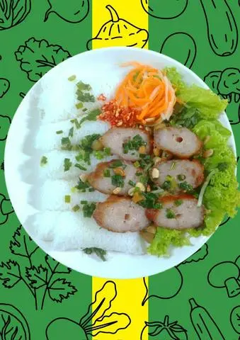 Hình ảnh Bánh Hỏi Nem Nướng 
