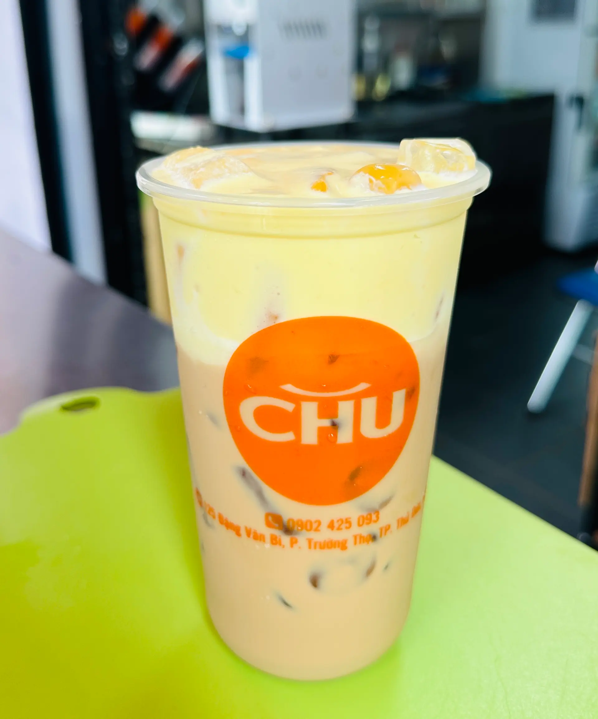 Hình ảnh Trà sữa kem trứng