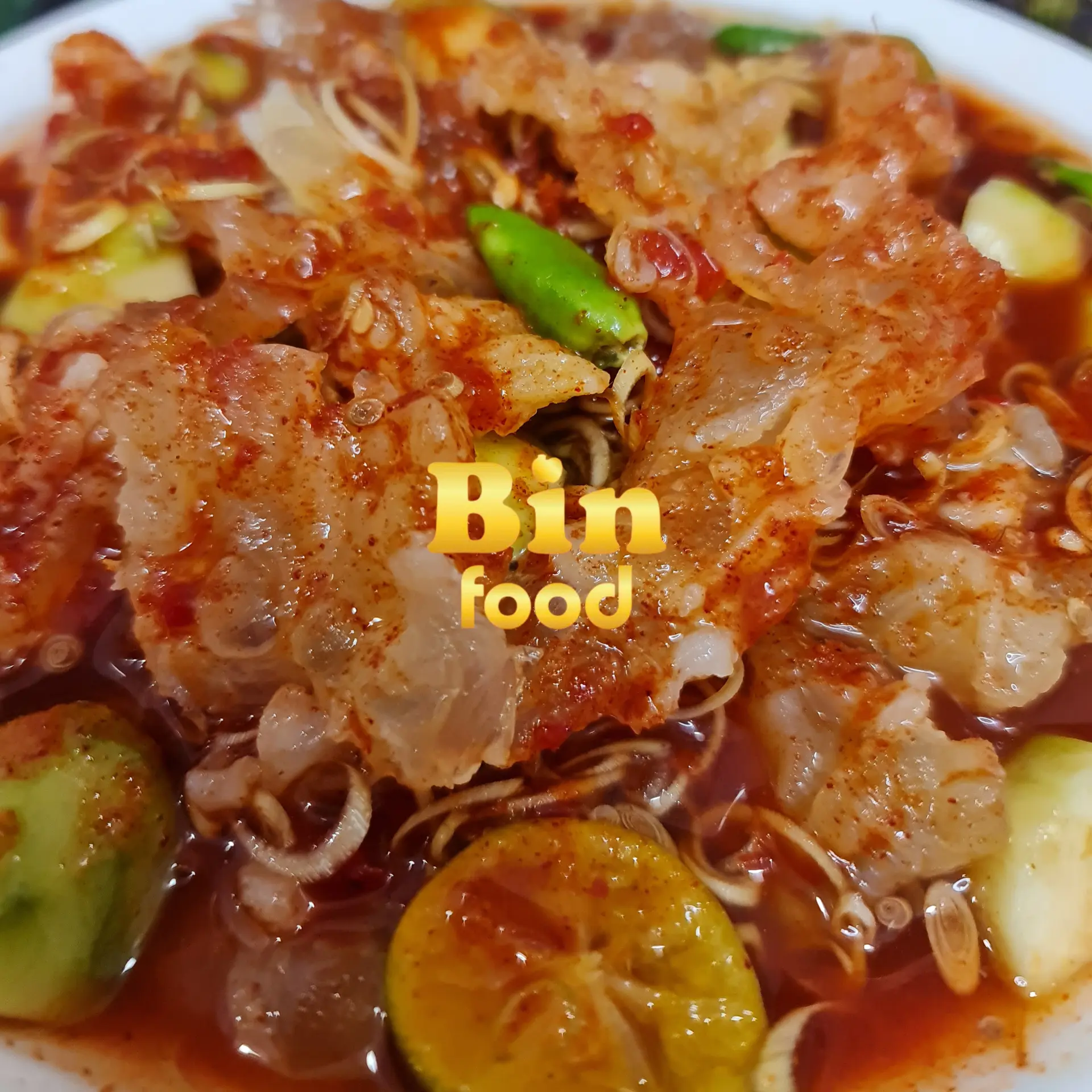 Hình ảnh Gân bò sốt Thái - size S