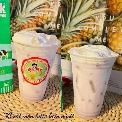 Hình ảnh Khoai môn latte kem muối